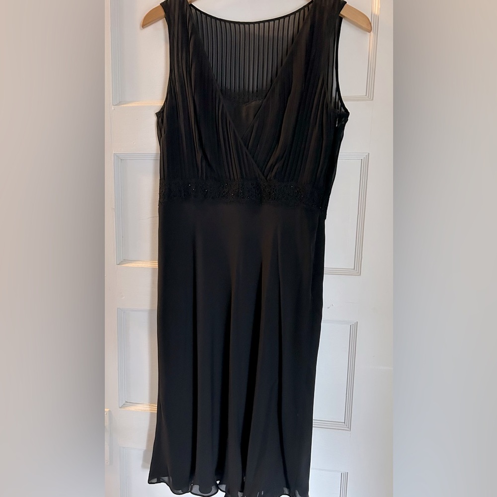 Ann Taylor black cocktail dress